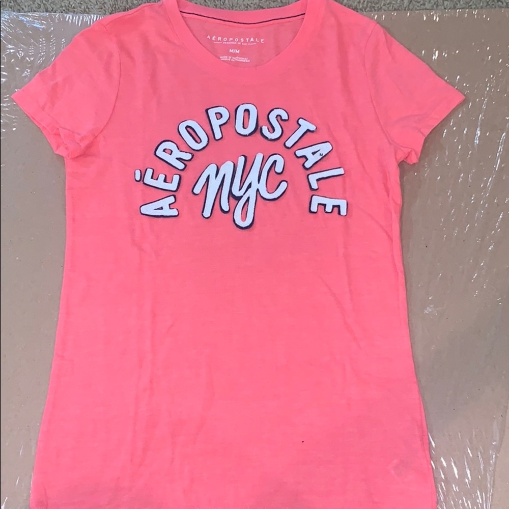 Pink graphic tee